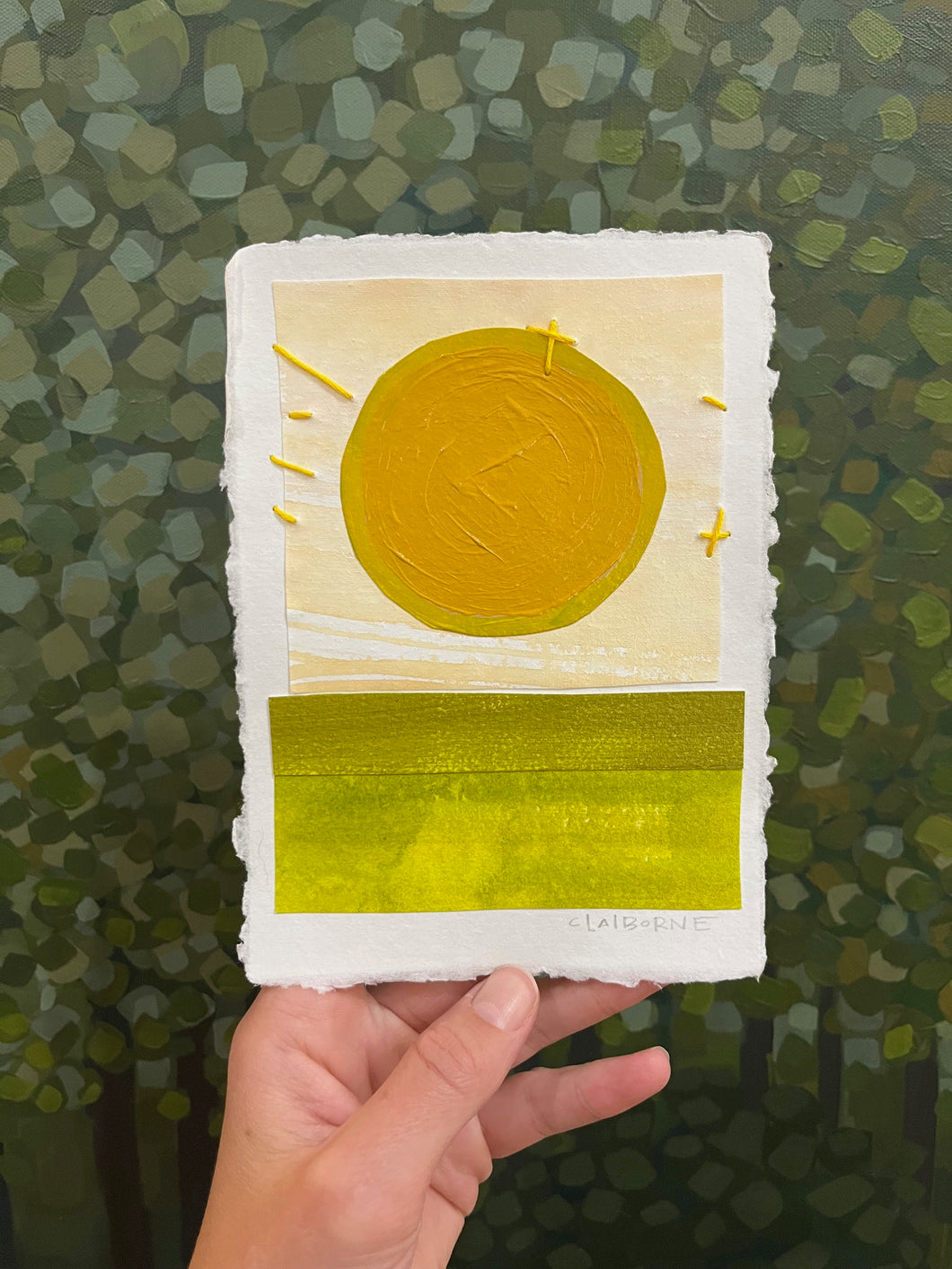 5x7 Paper Sunny III