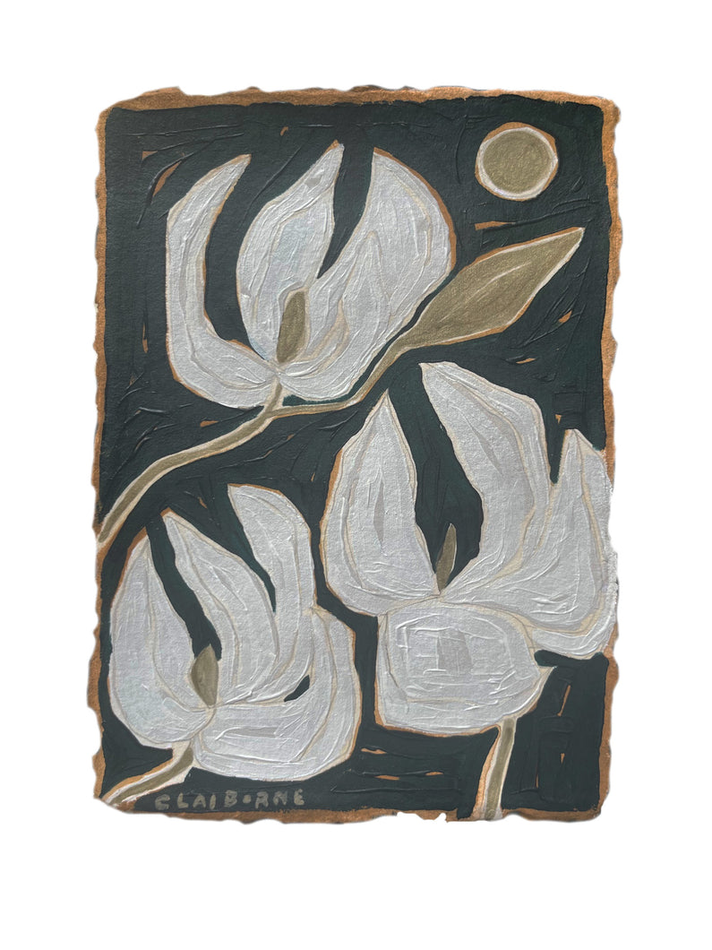 5x7 Moody Magnolia II