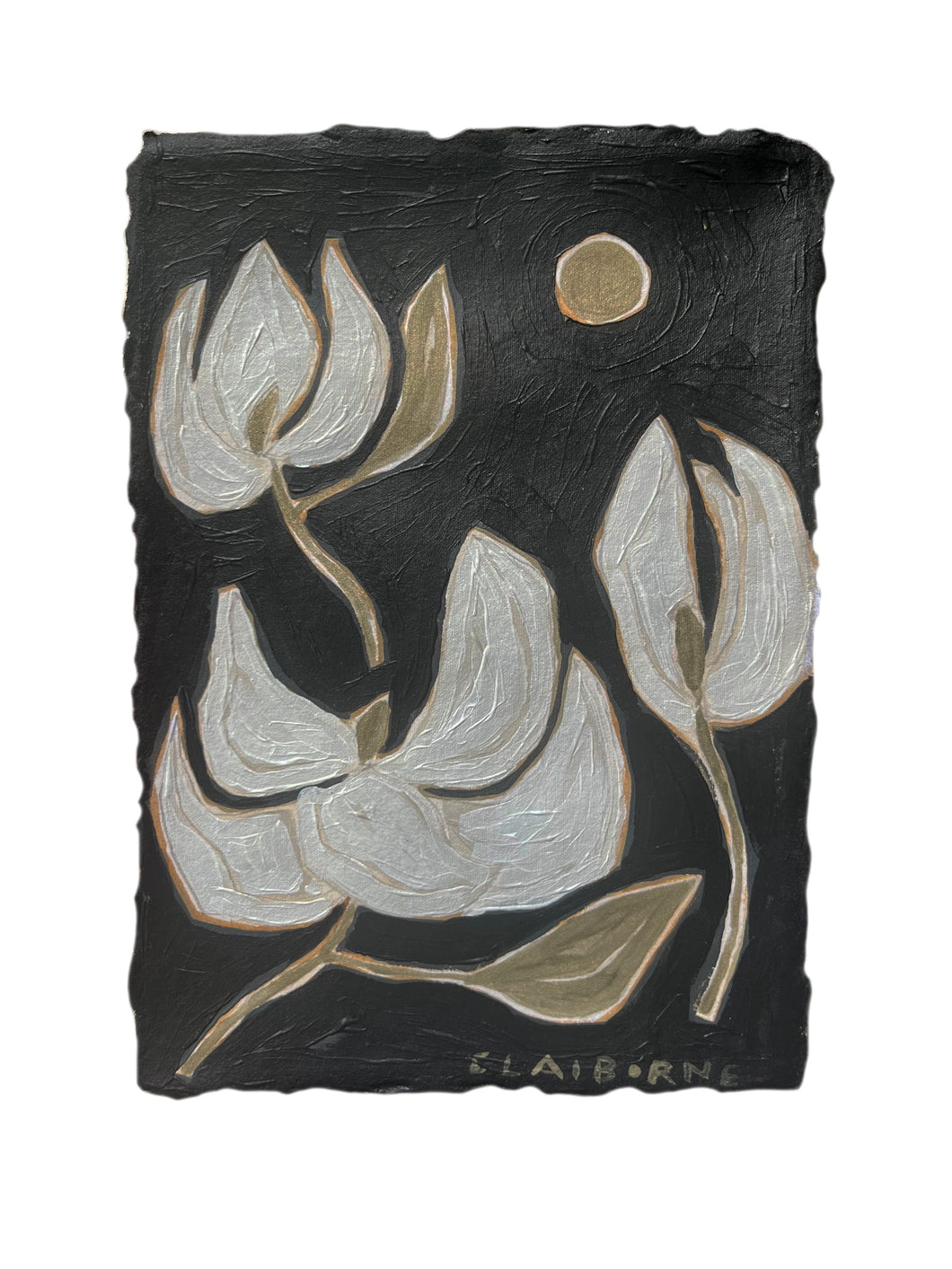 5x7 Moody Magnolia VII